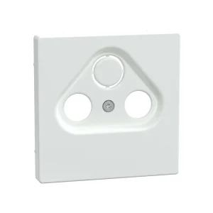 Центральная накладка MERTEN MTN4123-6035 D-Life TV розетки, 2/3 отверстий белый лотос