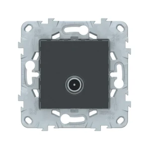 Розетка TV SE NU546254 Unica New одиночная антрацит