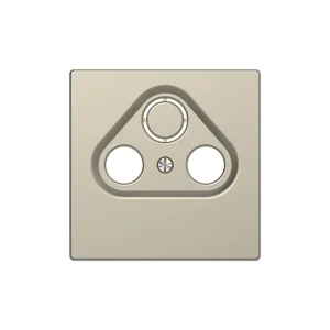 Центральная накладка MERTEN MTN4123-6033 D-Life TV розетки, 2/3 отверстий сахара