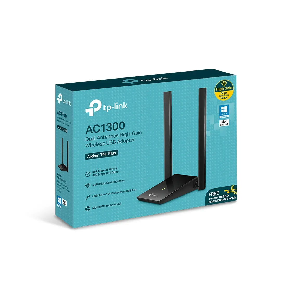 USB-адаптер TP-Link Archer T4U Plus — изображение 3