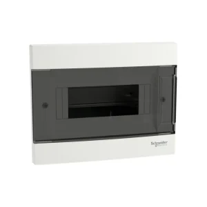 Щит встроенный SE EZ9EUA108 8 модулей дымчатая дверь