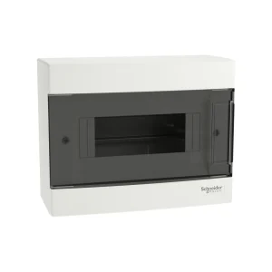 Щит навесной SE EZ9EUC108 8 модулей дымчатая дверь