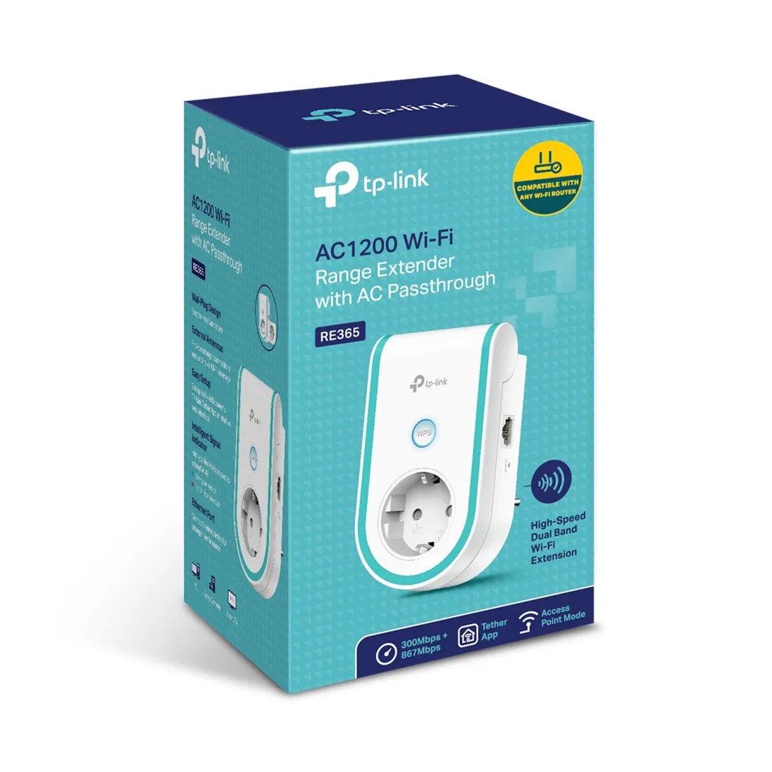 Усилитель Wi-Fi сигнала TP-Link RE365 — изображение 3