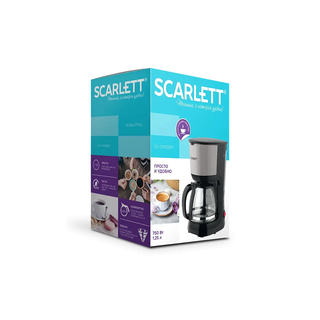 Кофеварка капельная Scarlett SC-CM33011 — изображение 2