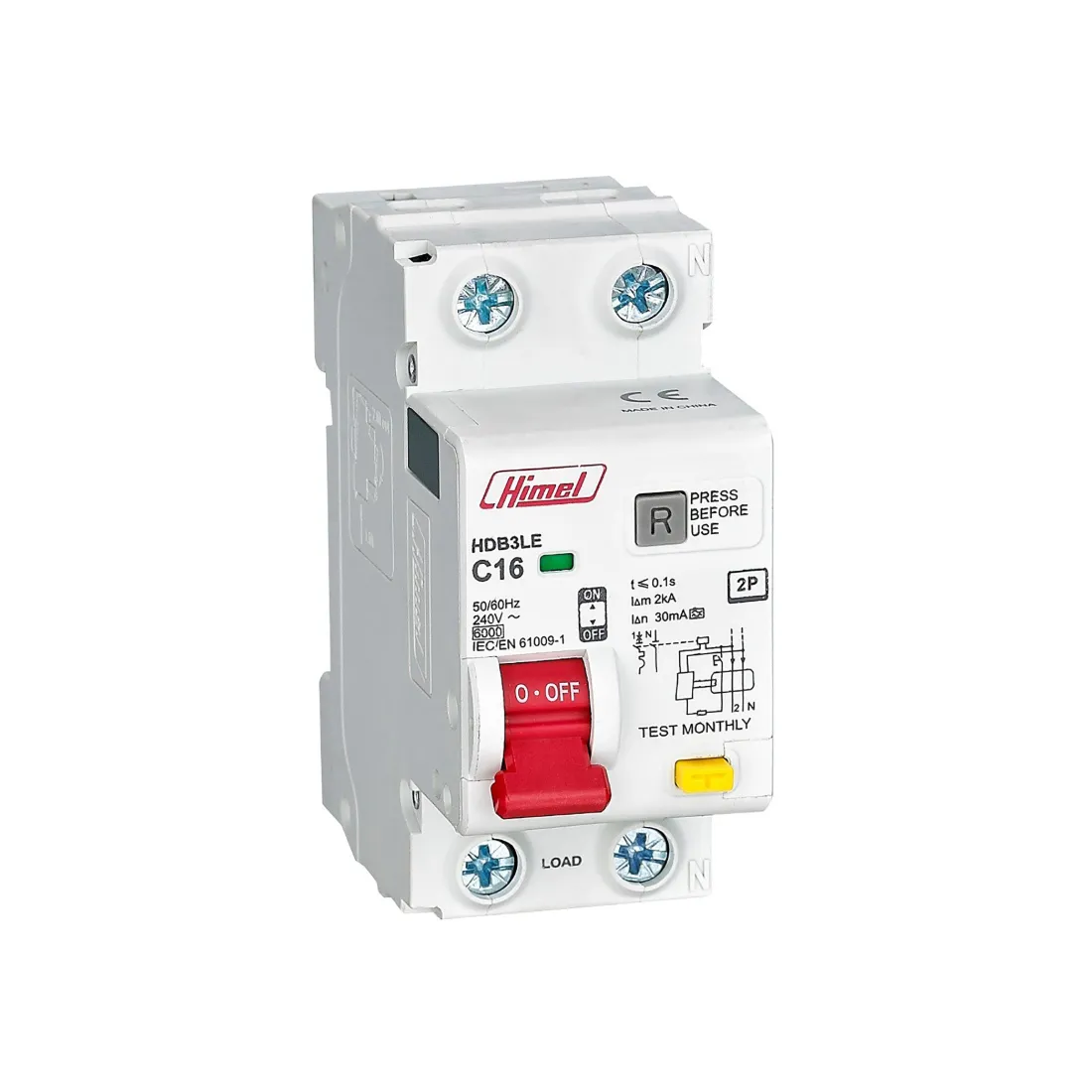 АВДТ Himel HDB3LE 2Р 25А 30мА AC