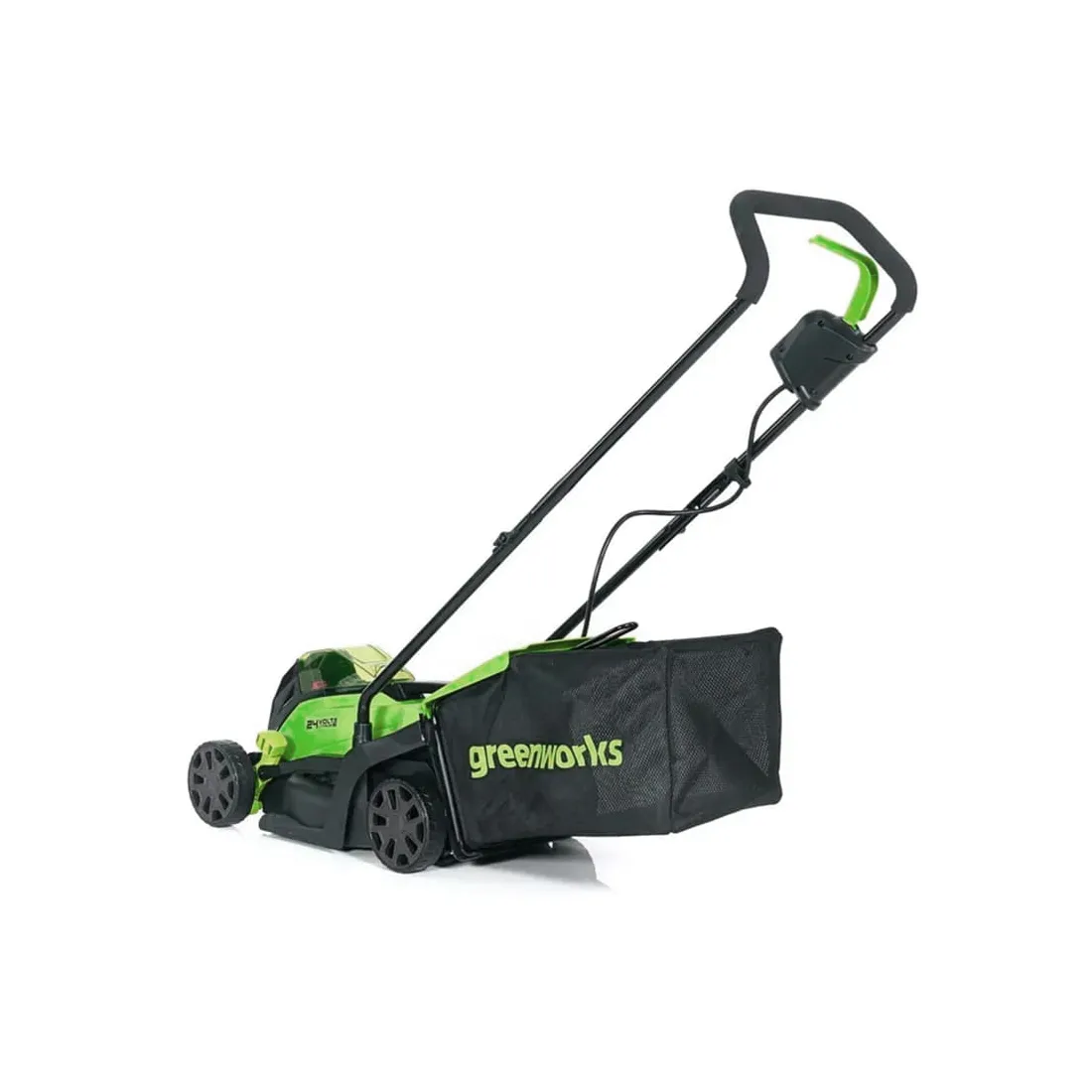 Газонокосилка аккумуляторная Greenworks 24V бесщеточная с 1хАКБ 4Ач и ЗУ — изображение 3