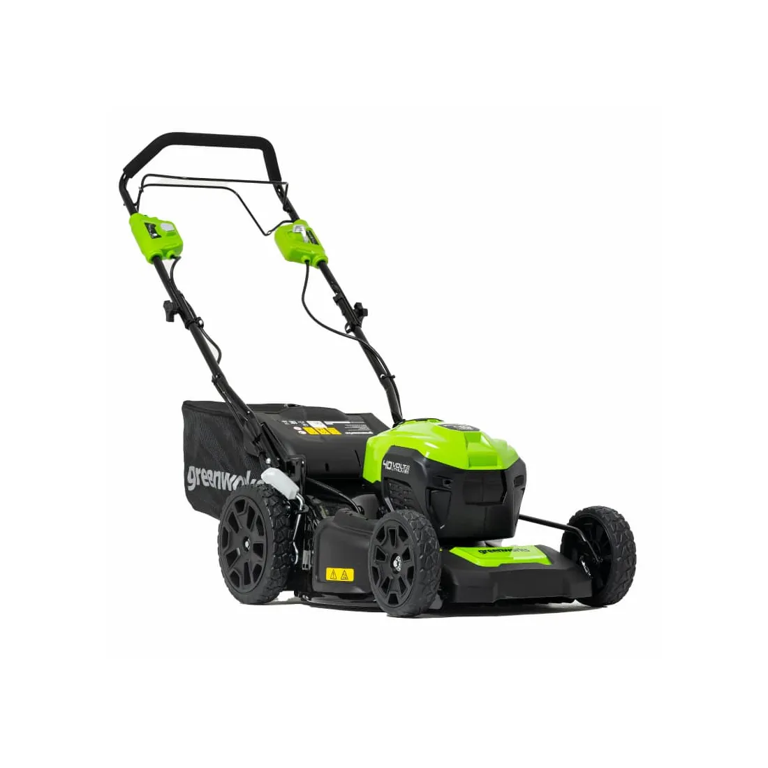 Газонокосилка аккумуляторная Greenworks 40V 46 см бесщеточная самоходная c 1хАКБ 4 Ач и ЗУ — изображение 2