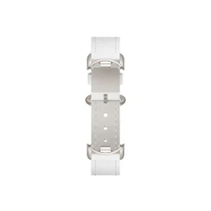 Сменный кожаный браслет для Xiaomi Smart Band 9 Ceramic White