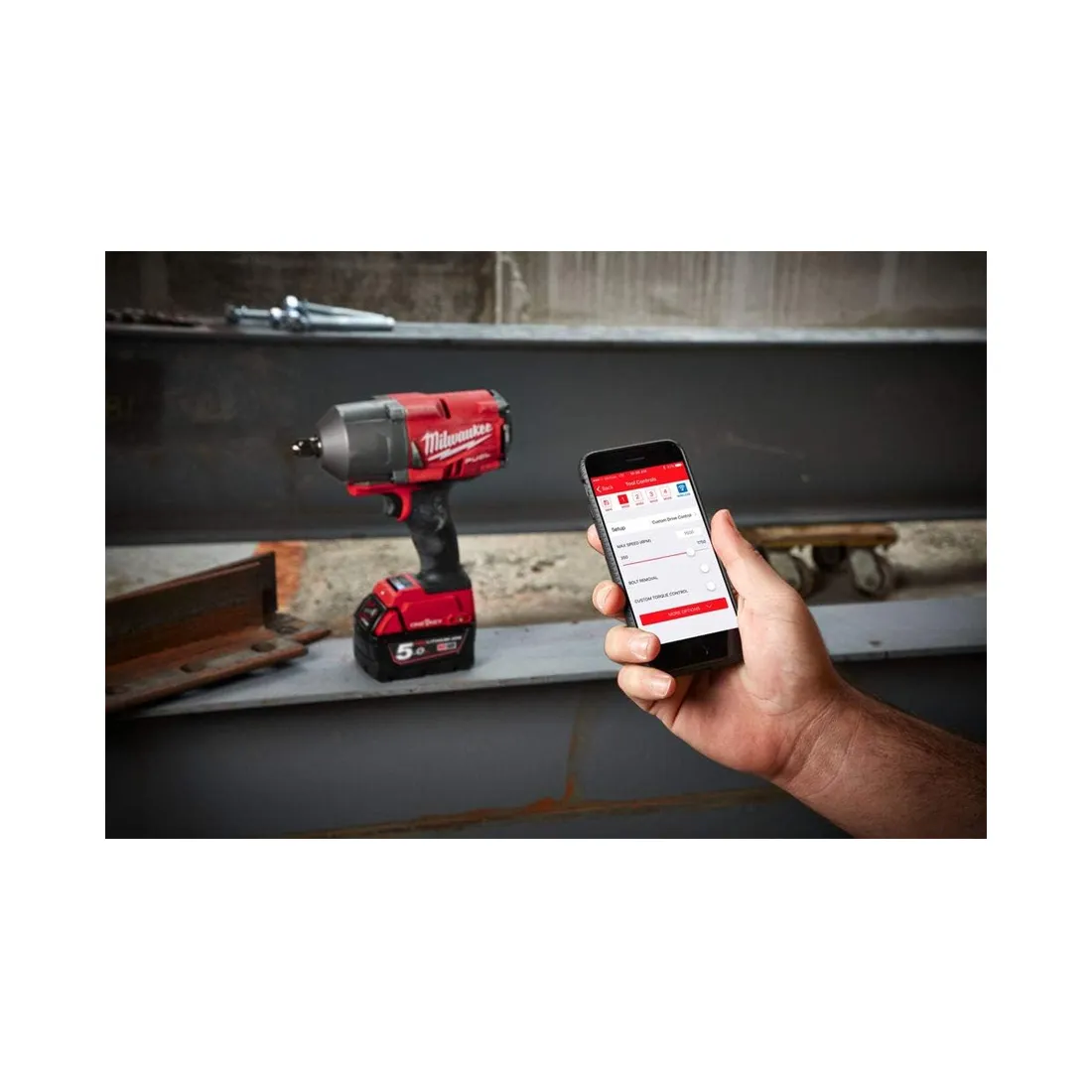 Гайковерт Milwaukee M18 ONEFHIWF34-502X ONE-KEY FUEL 3/4" — изображение 3