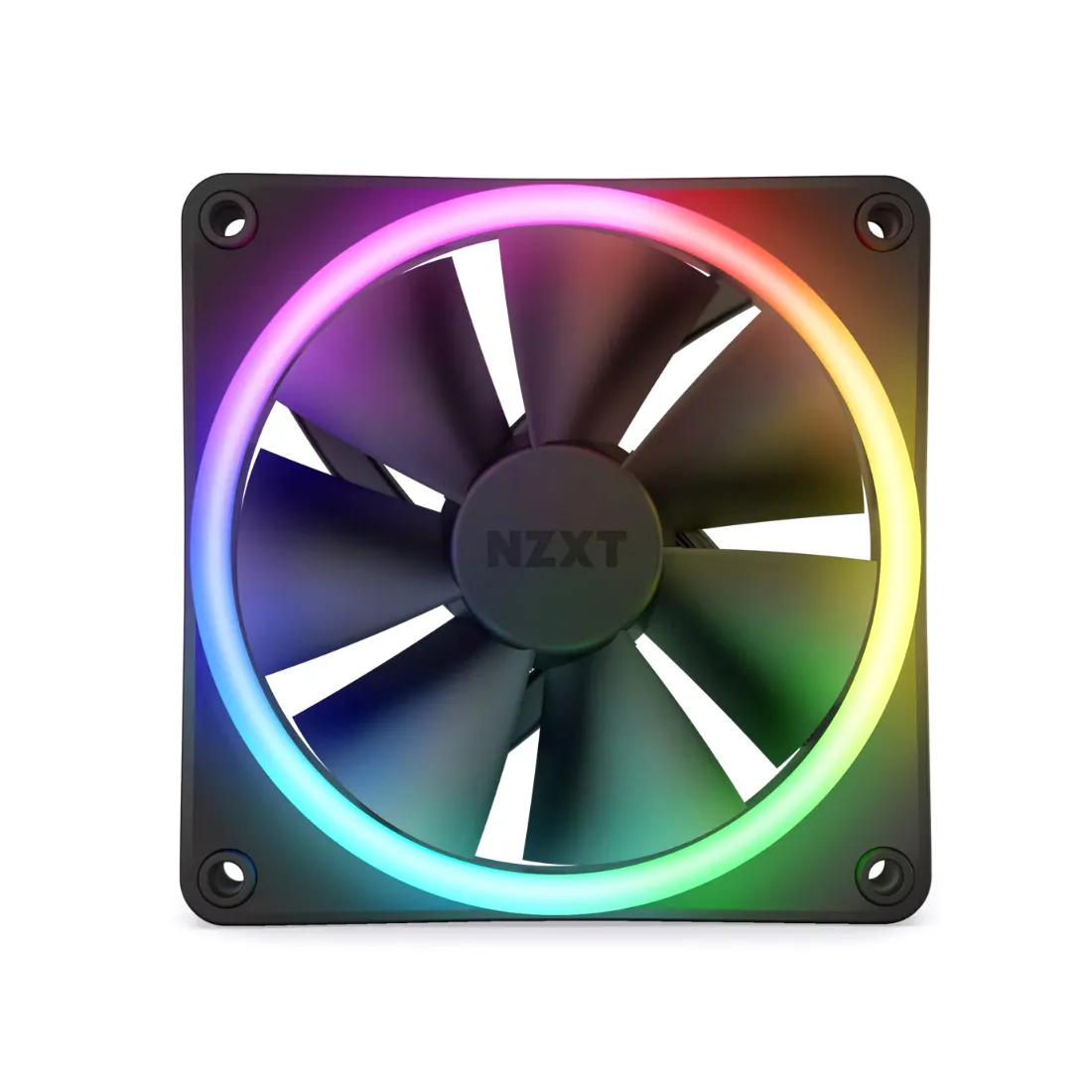 Кулер для компьютерного корпуса NZXT F120 RGB DUO RF-D12SF-B1 Black — изображение 2