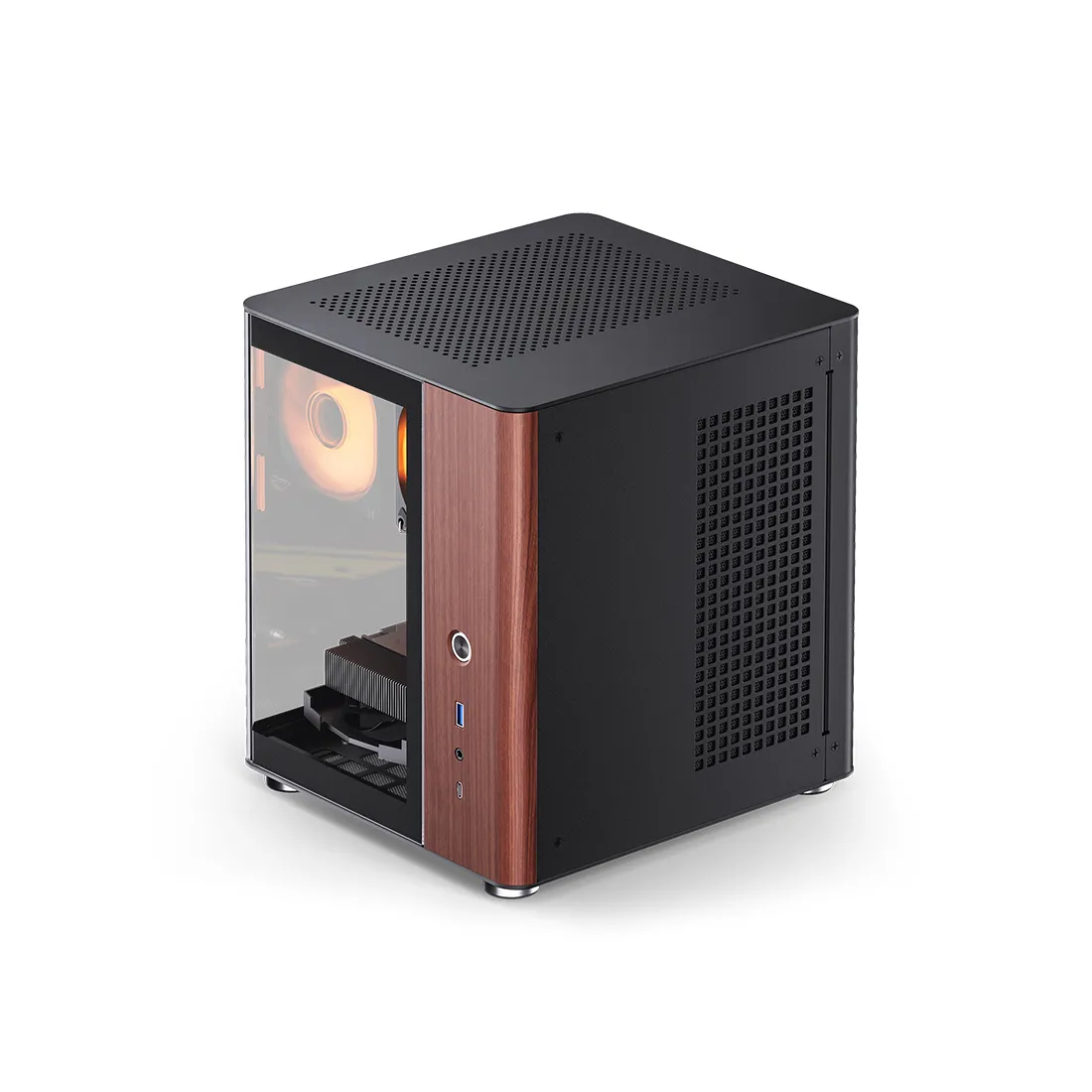 Компьютерный корпус Jonsbo TK-0 Black без Б/П — изображение 3