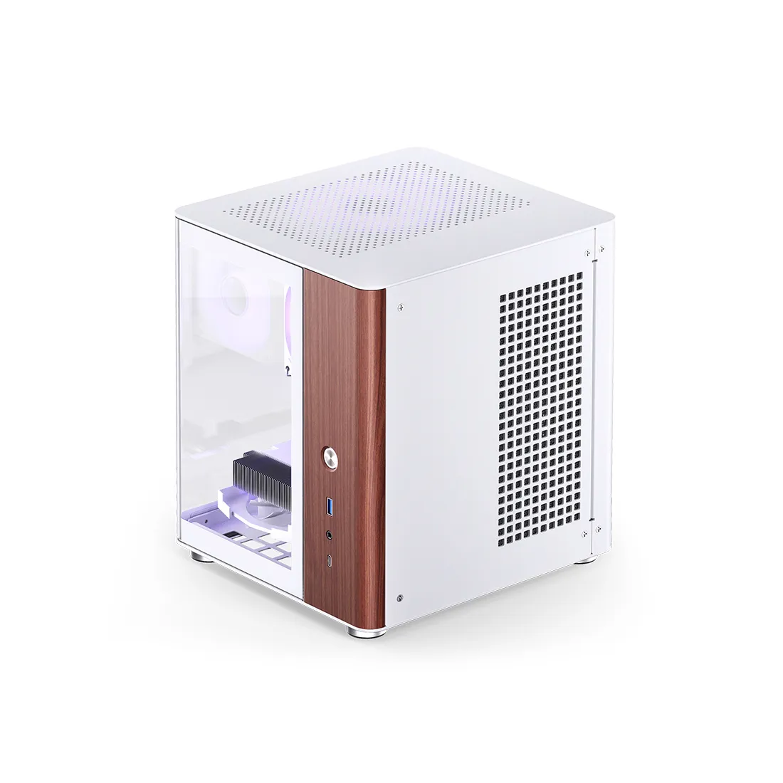 Компьютерный корпус Jonsbo TK-0 White без Б/П — изображение 3