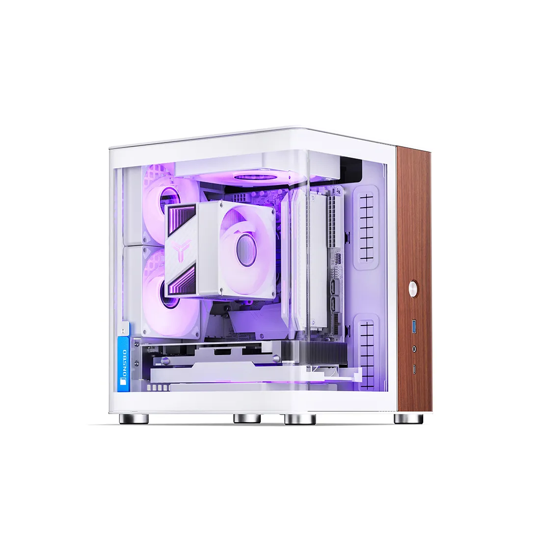 Компьютерный корпус Jonsbo TK-0 White без Б/П — изображение 2