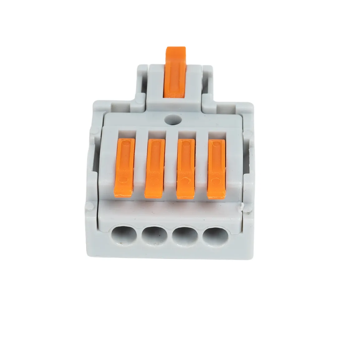 Клемма Deluxe F14 (0,08-4,0мм 32А) 1 ввод 4 вывода — изображение 2