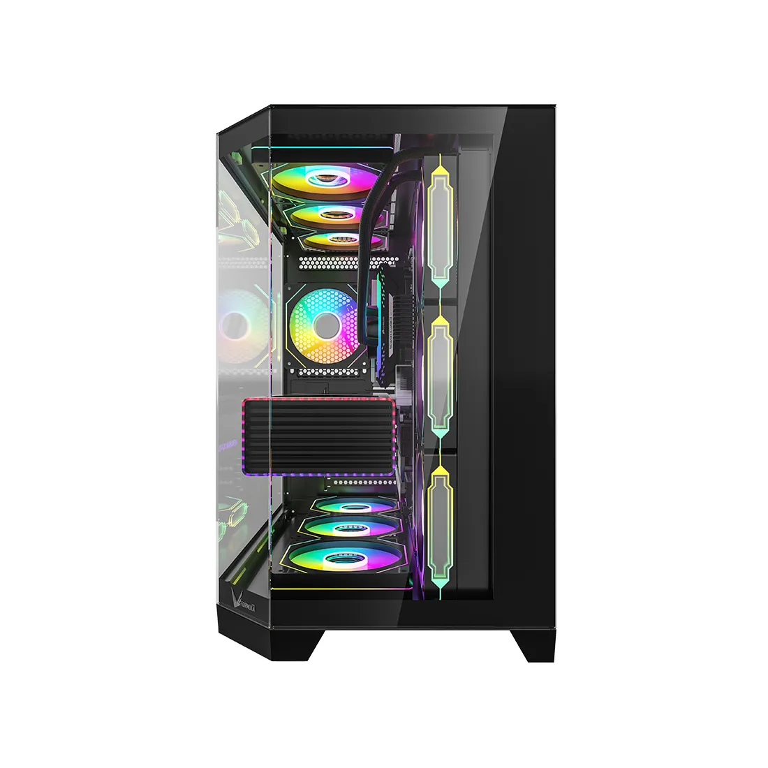 Компьютерный корпус Formula V Crystal Z6 Floe Black без Б/П — изображение 2