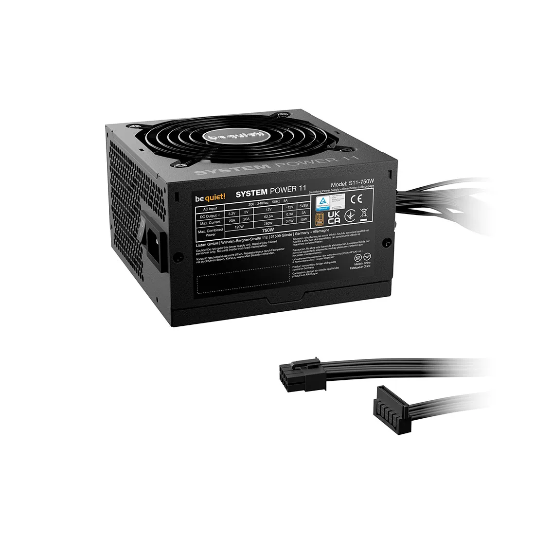 Блок питания Bequiet! System Power 11 750W BP012EU — изображение 3