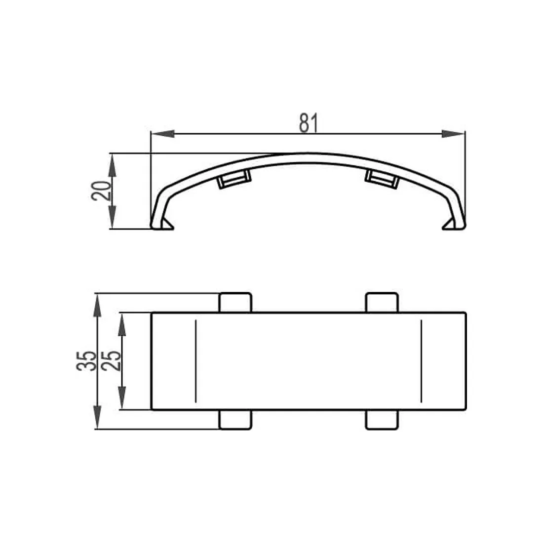 Соединение DKC 05913 для напольного канала 75х17 мм — изображение 3