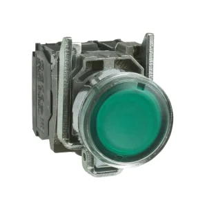 Кнопка SE XB4BW33G5 с возвр. с подсв. 22мм 48-120В