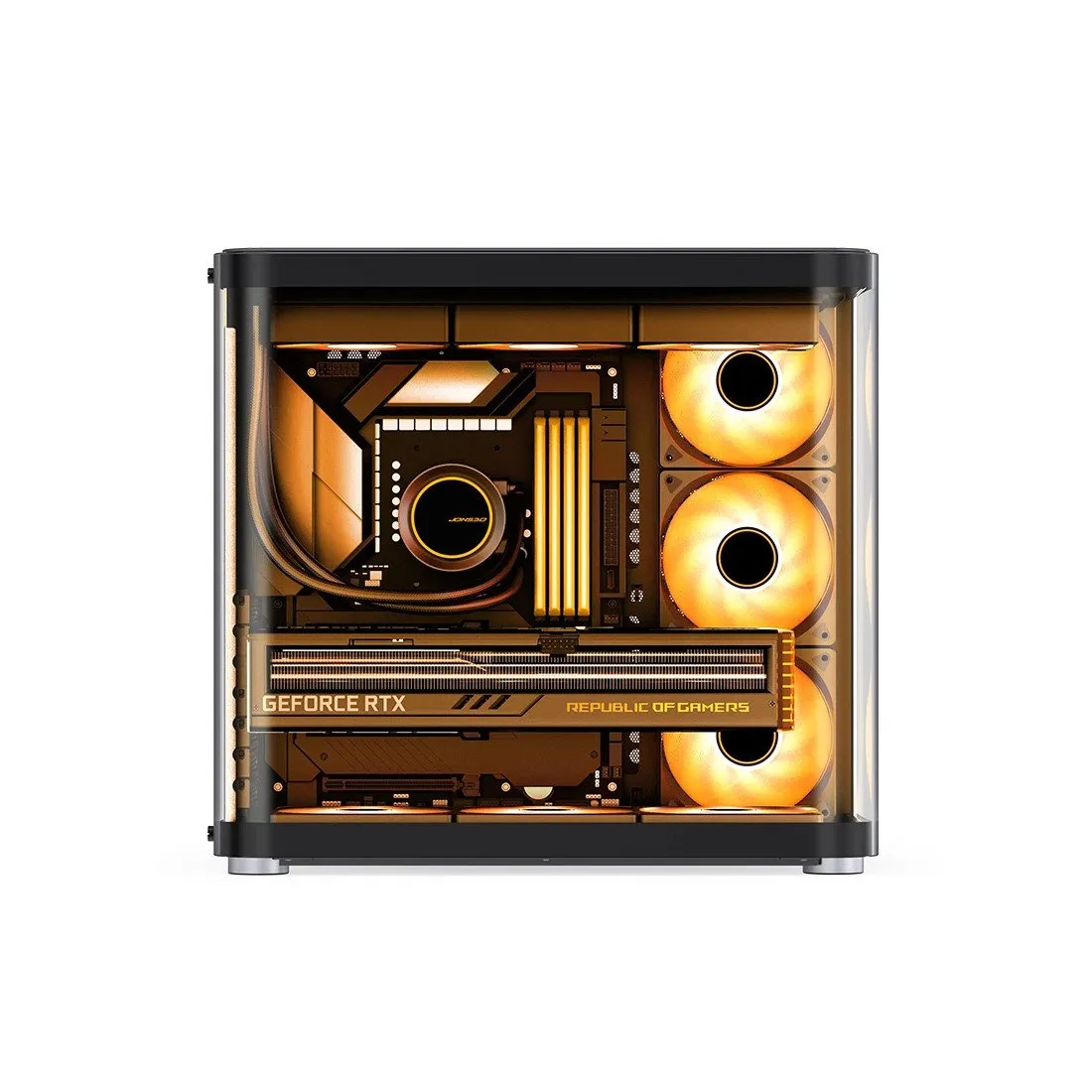 Компьютерный корпус Jonsbo TK-2 Black без Б/П — изображение 3