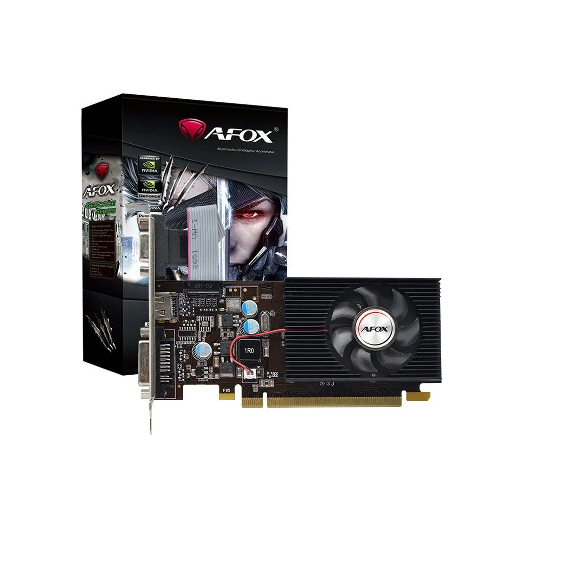 Видеокарта AFOX G210 1GB D3 LP Single Fan (AF210-1024D3L5) — изображение 3
