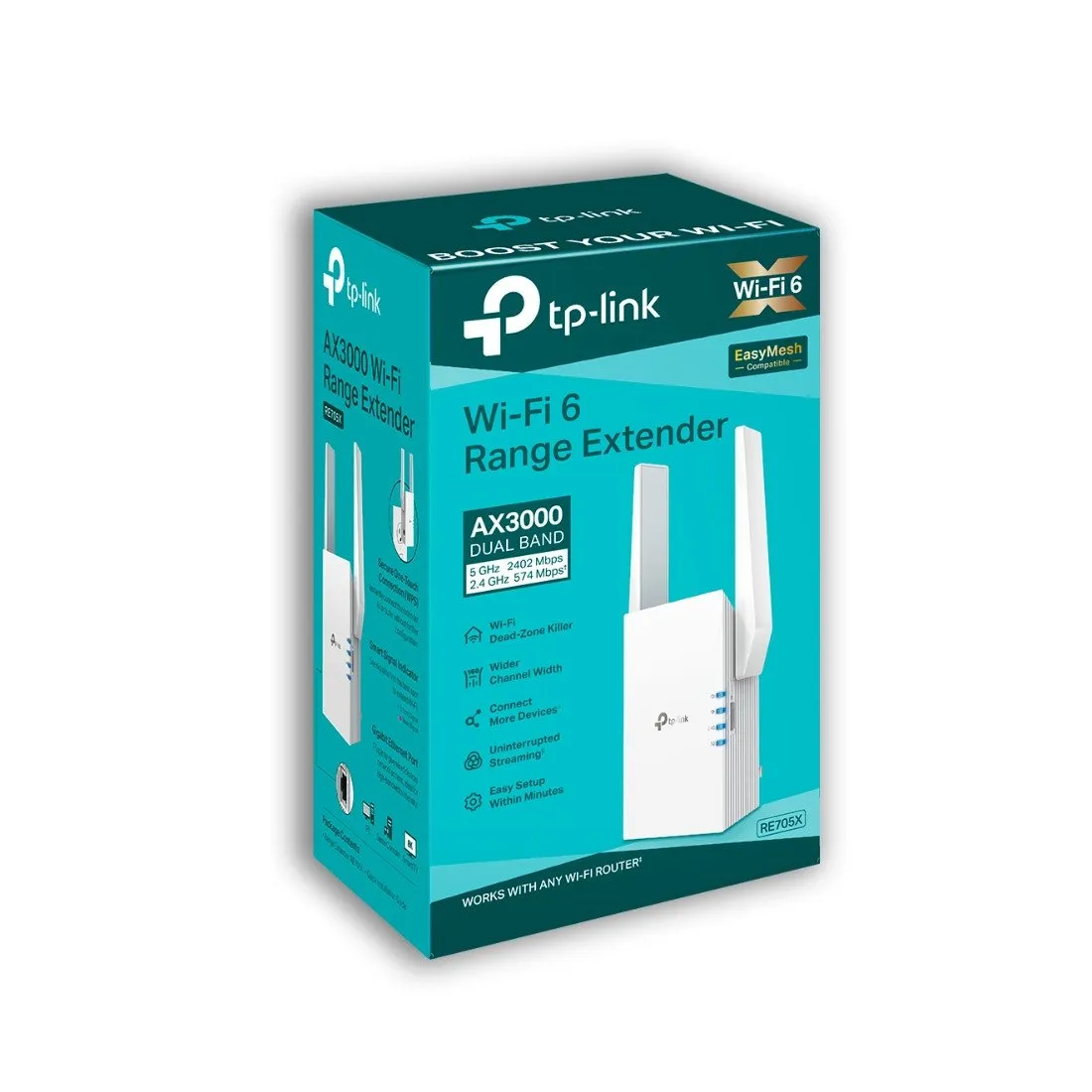 Усилитель Wi-Fi сигнала TP-Link RE705X — изображение 3