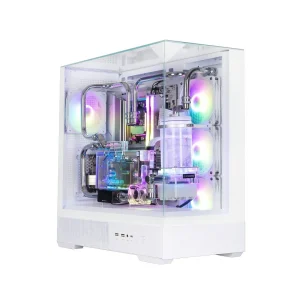 Компьютерный корпус Zalman P40 Prism Plus White без Б/П