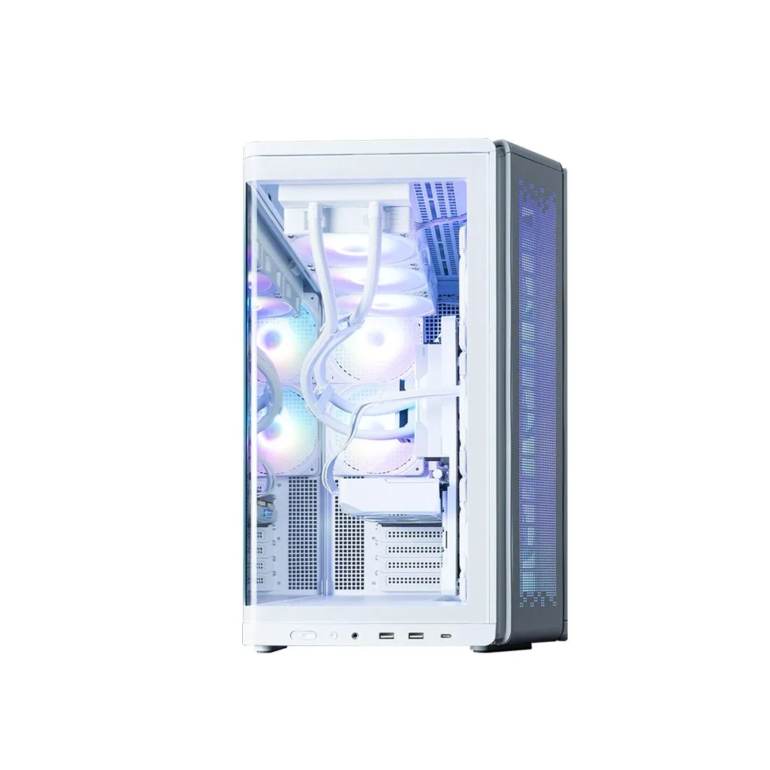 Компьютерный корпус Zalman P60 White без Б/П — изображение 3