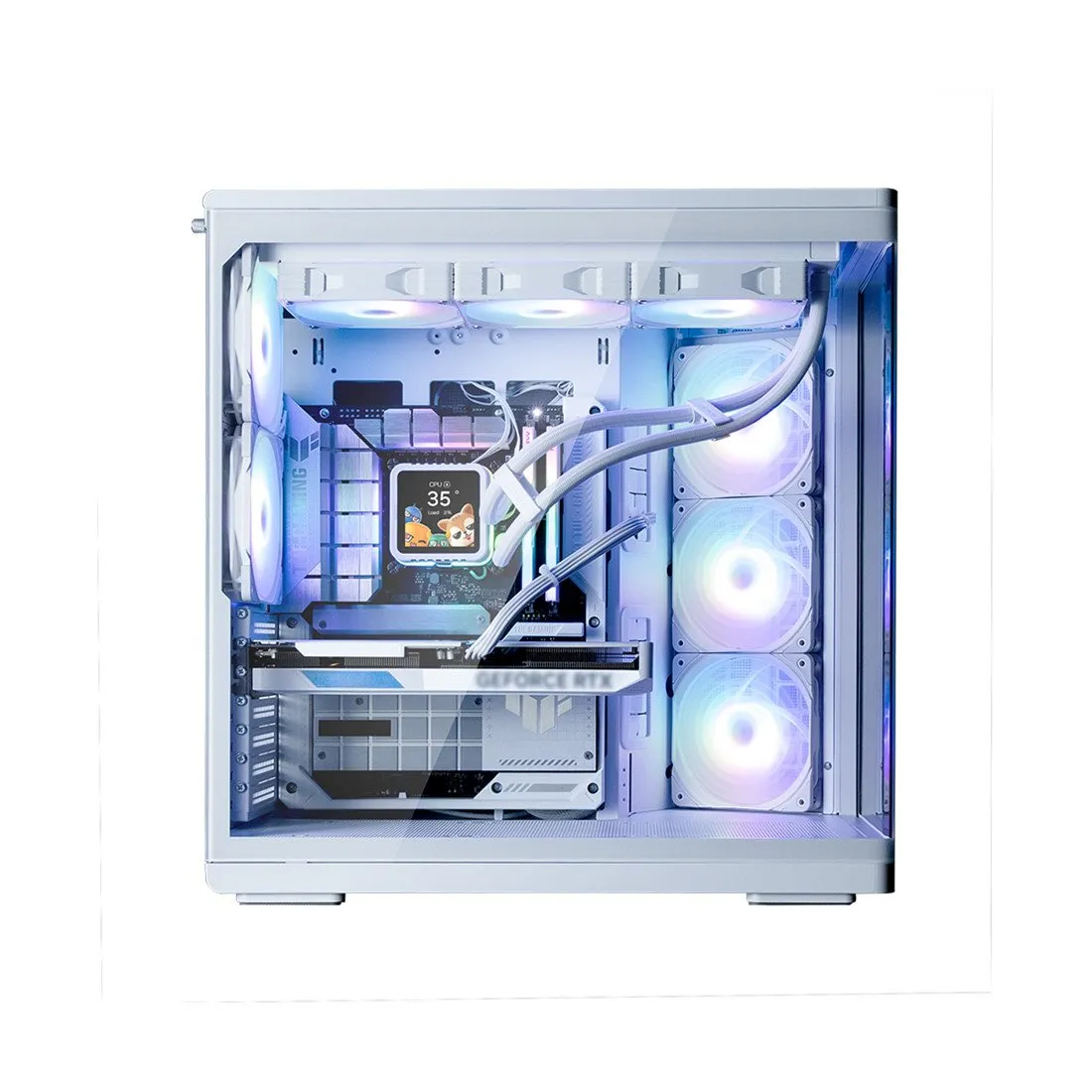 Компьютерный корпус Zalman P60 White без Б/П — изображение 2