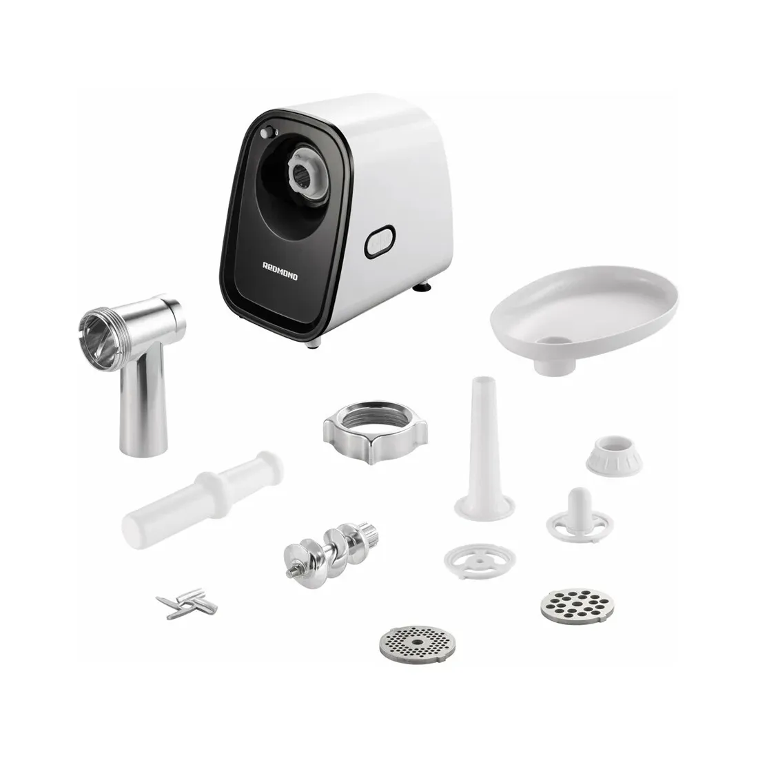 Мясорубка Redmond RMG-1238 бел/серый — изображение 3