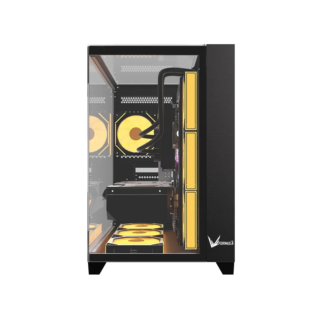 Компьютерный корпус Formula V Crystal Z9 Floe Black без Б/П — изображение 2