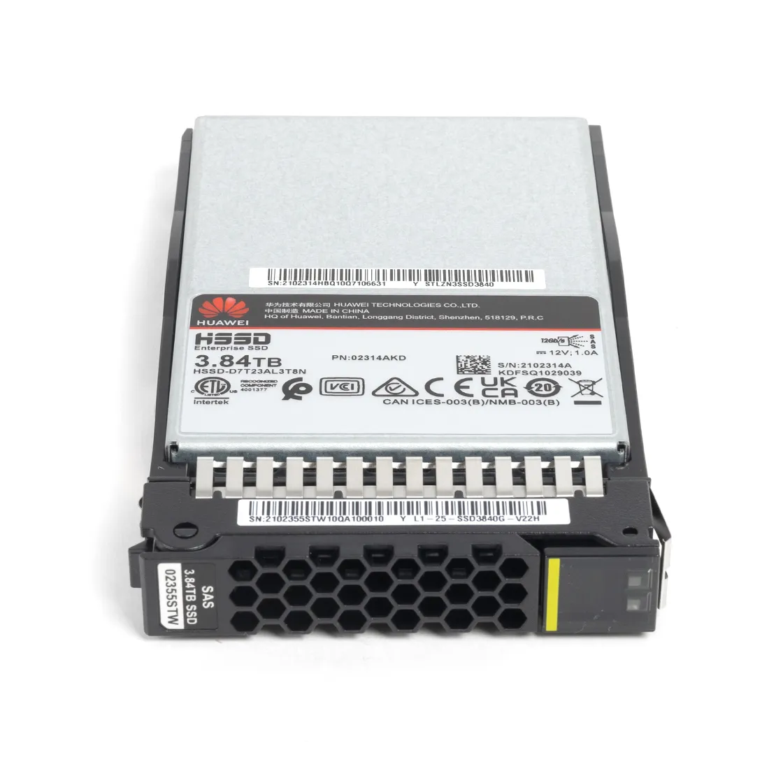 Твердотельный накопитель SSD Huawei L1-25-SSD3840G-V22H 3,84TB SAS 2.5" — изображение 3