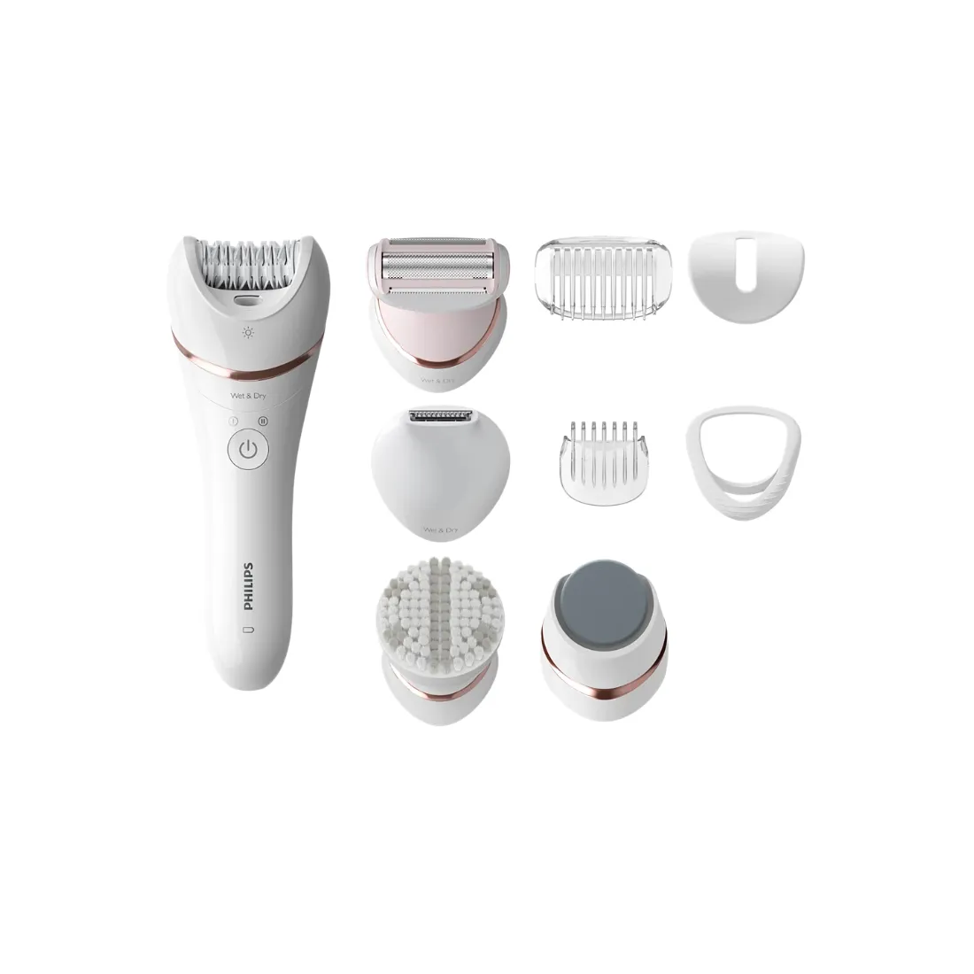 Эпилятор Philips серии 8000 BRE740/10 для влажного и сухого бритья — изображение 2