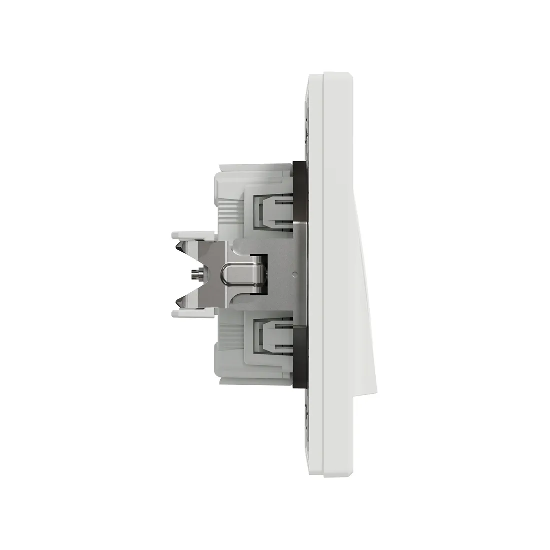 Переключатель одноклавишный SE EPH0400121 Asfora в сборе белый — изображение 3