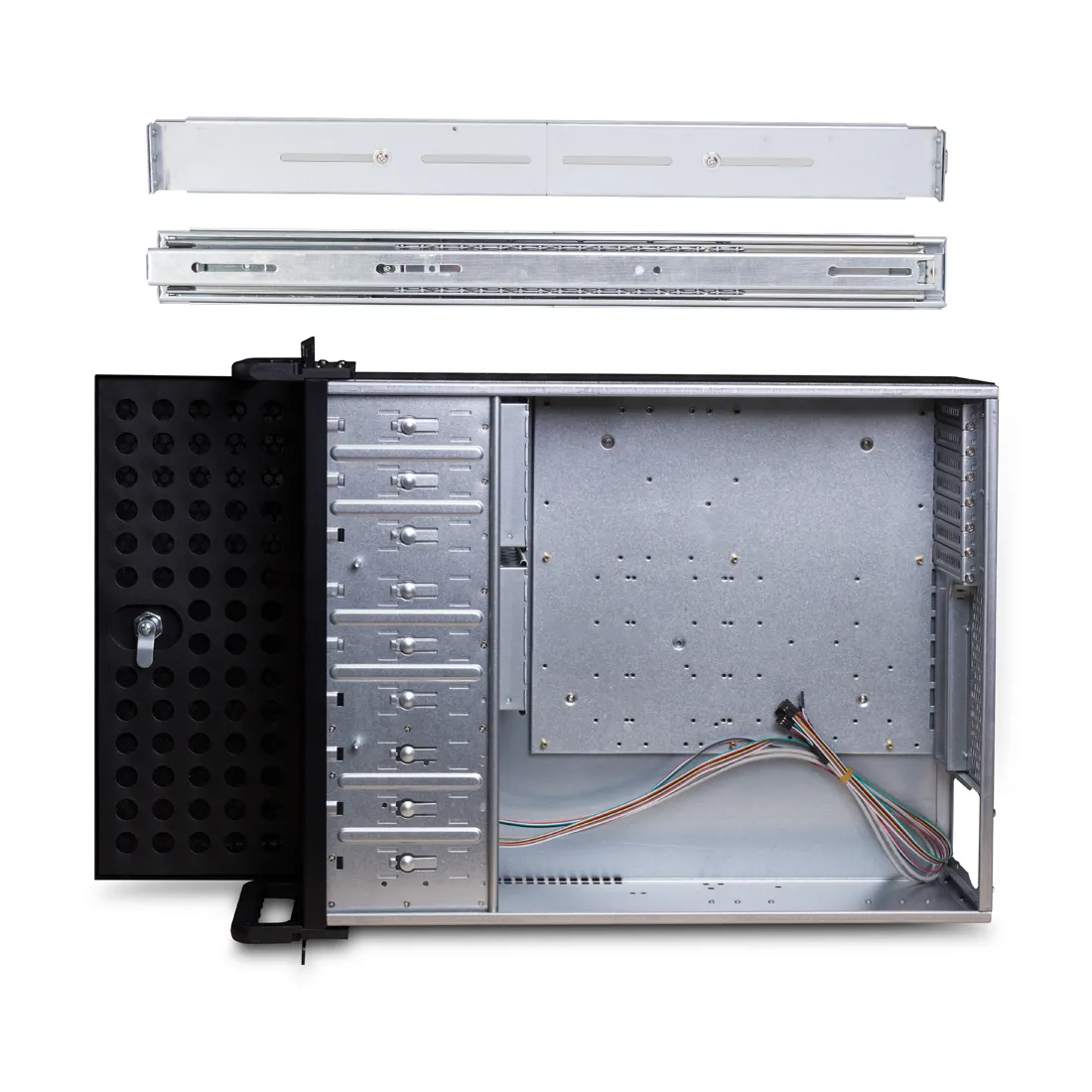 Компьютерный корпус с салазками Delux DLC-MU415 без Б/П — изображение 3