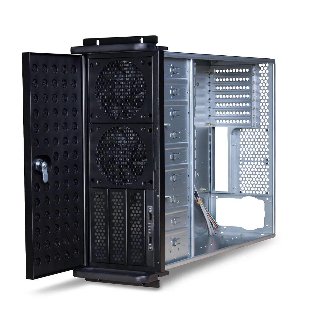 Компьютерный корпус с салазками Delux DLC-MU415 без Б/П — изображение 2