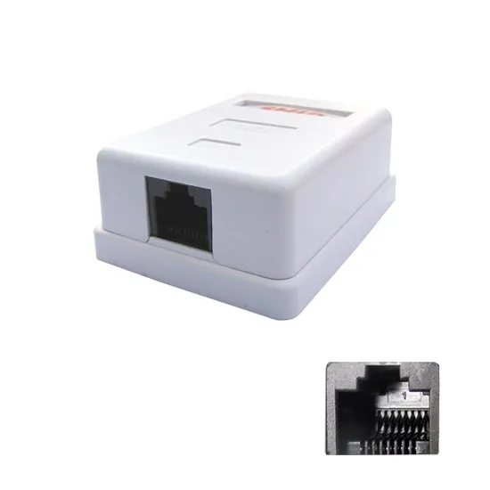 Розетка Настенная телекоммуникационная 1 Модуль SHIP A184-1 — изображение 2