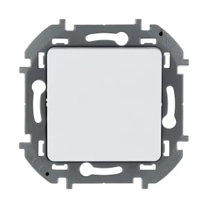 Переключатель промежуточный винтовые клеммы Legrand Inspiria 673680 10 AX 250 В белый