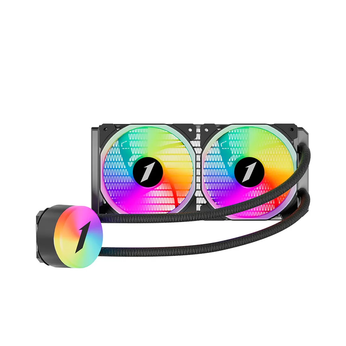 Кулер с водяным охлаждением 1STPLAYER TS2 240 BLACK — изображение 2