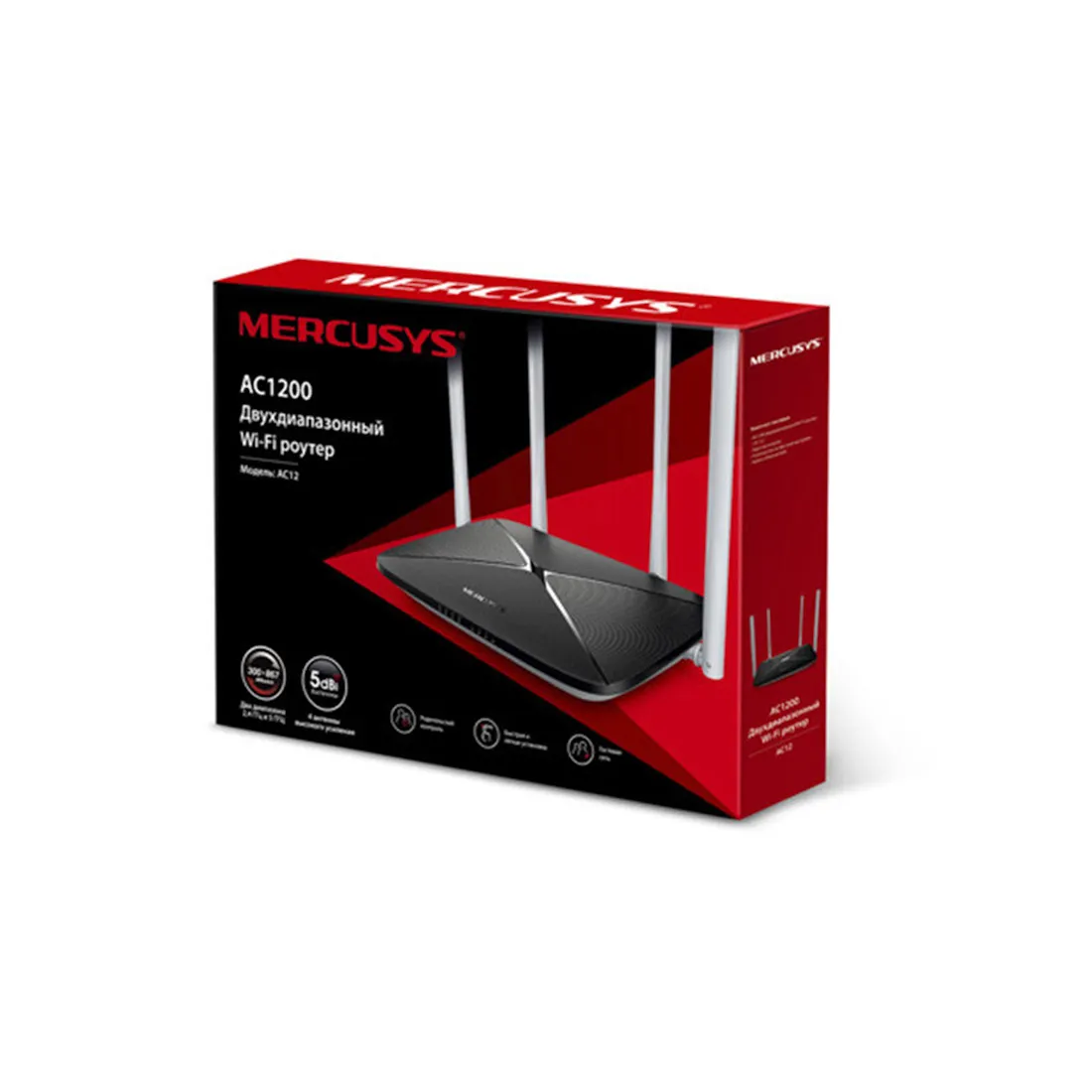 Маршрутизатор Mercusys AC12 — изображение 3