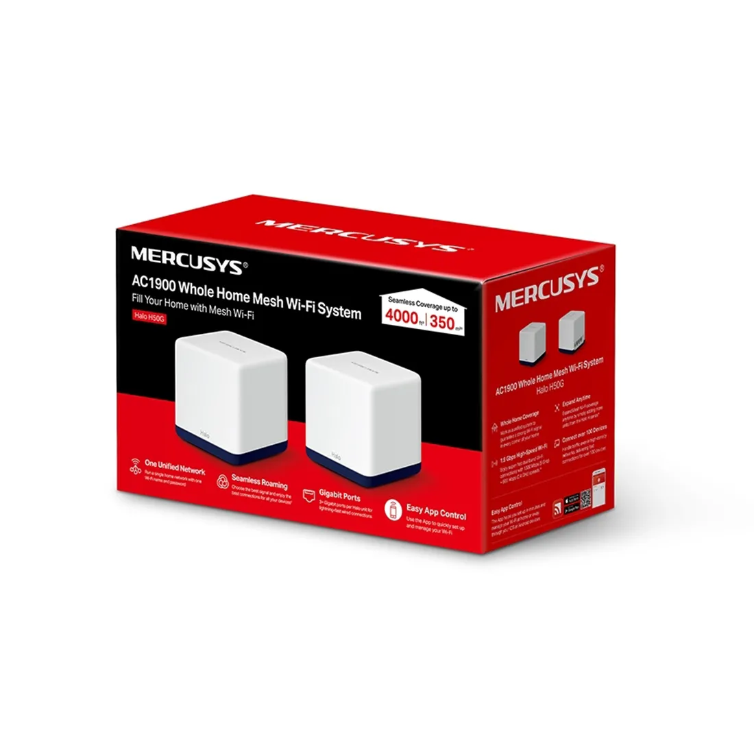 Маршрутизатор Mercusys Halo H50G(2-pack) — изображение 3