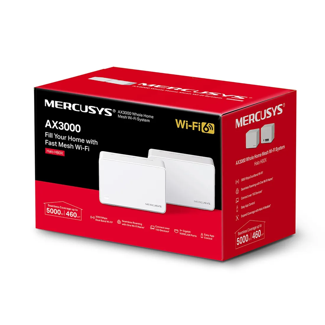 Маршрутизатор Mercusys Halo H80X(2-pack) — изображение 3