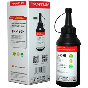 Pantum TN-420HP 3000 Pages refill kits,1 chip + 1 bottle of toner powder, each chip can print 3000 Pages and each bottle of toner powder can print 3000 Pages (use for TL-420E/TL-420/TL-420H/TL-420X cartridge)
