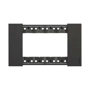 Рамка декоративная Bticino KA4804KG Living Now 4 поста черный