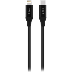 ttec AlumiCable Type-c - Lightning Fast Charging Cable 150cm , Black