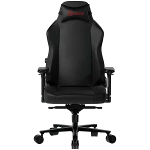 LORGAR Embrace 533, Gaming chair, PU eco-leather, 1.8 mm metal frame, multiblock mechanism, 4D armrests, 5 Star aluminium base, Class-4 gas lift, 75mm PU casters, Black