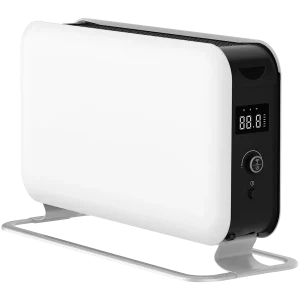 Mill WiFI Gen. 3 1500W portable convection heater, LED display, steel fronts, alu feet, x aluminum heating element, thermostat: Millheat APP + WiFi + Bluetooth. 1 effect level: 1500W