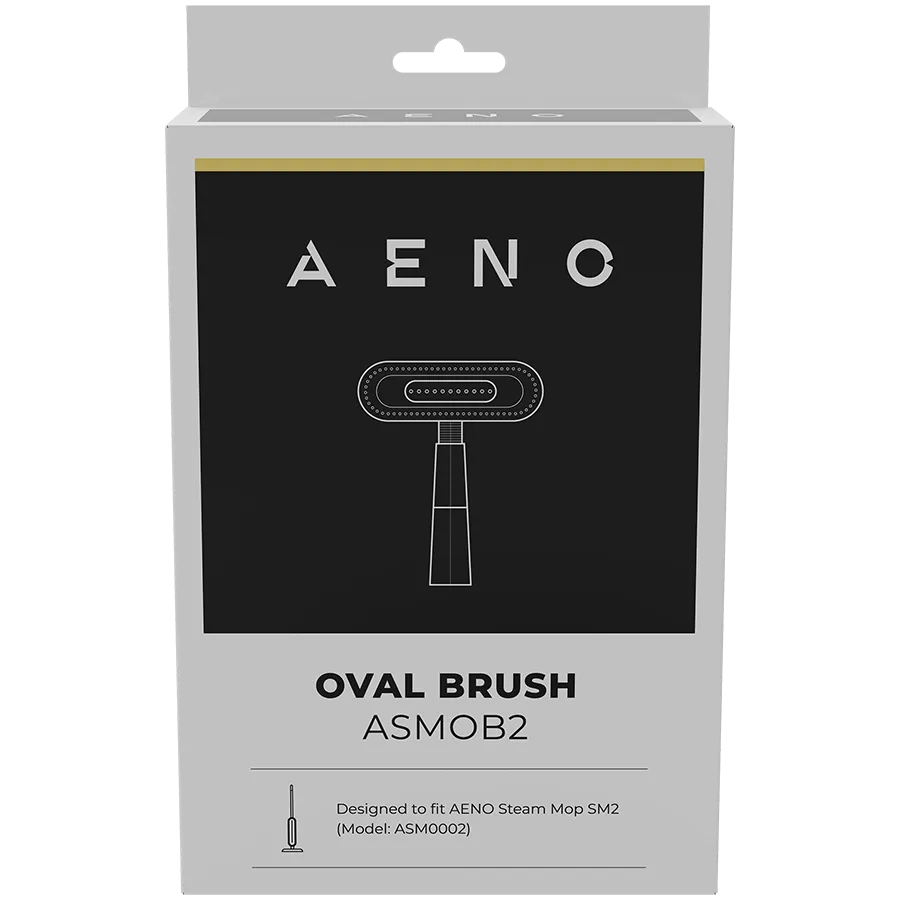 AENO Oval Brush for steaming clothes/cleaning surfaces for steam mop SM2 — изображение 2