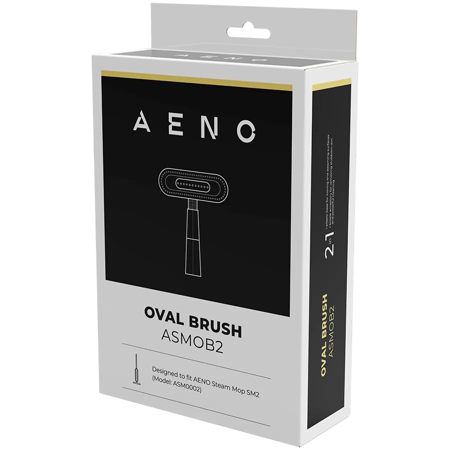 AENO Oval Brush for steaming clothes/cleaning surfaces for steam mop SM2 — изображение 3
