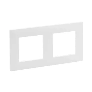 Рамка 2-постовая Niloe Step Белый