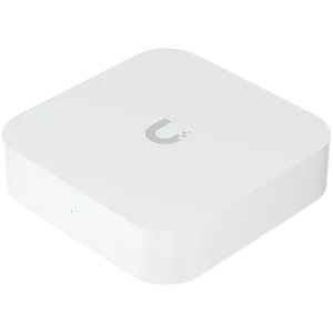 UBIQUITI Gateway Lite; Up to 10x routing performance increase over USG; Managed with a CloudKey, Official UniFi Hosting, or UniFi Network Server; (1) GbE WAN port; (1) GbE LAN port; Compact footprint; USB-C powered (adapter included); Managed with UniFi Network 8.0.7 and later.